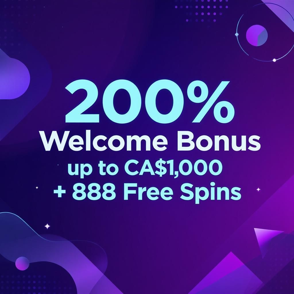 200% Welcome Bonus up to CA$1,000 + 888 Free Spins 200% Welcome Bonus up to CA$1,000 + 888 Free Spins